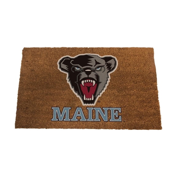 Logo Brands Maine Black Bears Doormat
