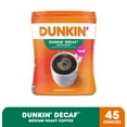 thumbnail image 3 of Dunkin' Donuts Decaffeinated Ground Coffee, Medium Roast 45 oz., 3 of 6