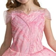 thumbnail image 4 of Universal Pictures Wicked Glinda Pink Kids Prestige Gown Costume, 4 of 8