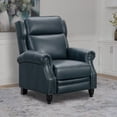 thumbnail image 1 of Pollenza Leather Pushback Recliner Chair, 1 of 8