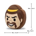 thumbnail image 5 of Logo Brands Wyoming Cowboys Puff Pillow, 5 of 5