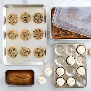 Nordic Ware Naturals 5-Piece Silver Aluminum Baking Set