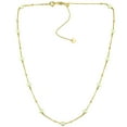 thumbnail image 2 of 14K Freshwater Cultured Pearl and High Polish Bead Necklace, 18", 2 of 5