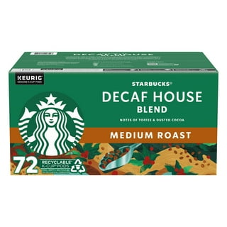 Starbucks Decaf House Blend Medium Roast K-Cup Coffee Pods, 72 ct.
