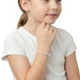 thumbnail image 4 of Children's 5" w/.5" Extender 4-4.5mm Cultured Freshwater Pearl Bracelet in 14K Gold, 4 of 4