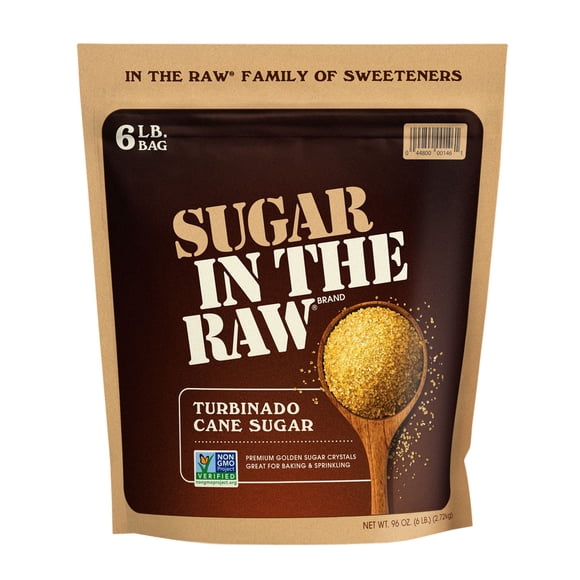 Sugar in the Raw Turbinado Cane Sugar, 6 lbs.