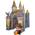 thumbnail image 3 of Harry Potter 12' Pre-Lit Airblown Inflatable Castle, 3 of 6
