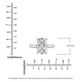 thumbnail image 5 of Lab Created Elongated Cushion Cut Diamond Ring in 18K Gold, 5 of 5