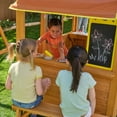 thumbnail image 6 of KidKraft Overland Heights Wooden Swing Set with Monkey Bars, 6 of 12