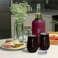 thumbnail image 2 of NCAA Stainless Steel Wine Chiller and Tumbler Set, 2 of 5