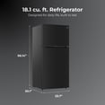 thumbnail image 3 of Kenmore 18.1 cu. ft. Top Mount Refrigerator w/ Pocket Handle, 3 of 13