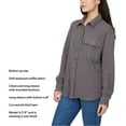 thumbnail image 3 of Buffalo Women's Waffle Button-Down Top, 3 of 9