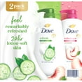thumbnail image 1 of Dove Refresh & Rebalance Body Wash, 30.6 fl. oz., 2 pk., 1 of 11
