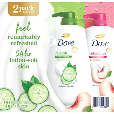 Dove Refresh & Rebalance Body Wash, 30.6 fl. oz., 2 pk.