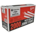 thumbnail image 1 of Member's Mark Wrapped Jumbo Straws 2000 ct., 1 of 7
