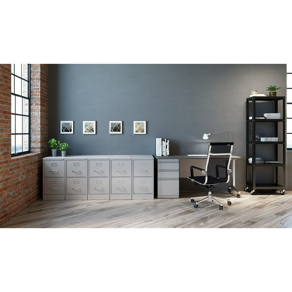 Hirsh 26.5" Deep 2 Drawer Letter Width Vertical Commercial Grade File Cabinet