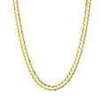 thumbnail image 1 of 14K Yellow Gold 3.6mm Solid Curb Chain, 20", 1 of 2
