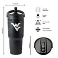 thumbnail image 3 of Logo Brands West Virginia Mountaineers Stainless Steel Tumbler Set, 3 of 7