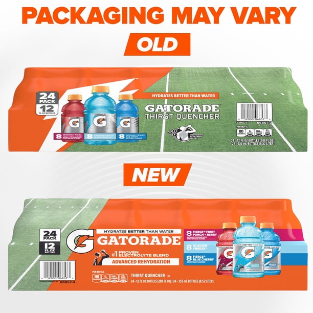 Gatorade Turf Electrolyte Beverage Variety pack, 12 fl. oz., 24 pk