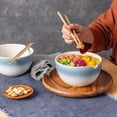 thumbnail image 4 of Over&Back Noodle Bowls with Chopsticks, 2-Pack, 4 of 4