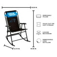thumbnail image 3 of Logo Brands Carolina Panthers Bungee Rocker, 3 of 5