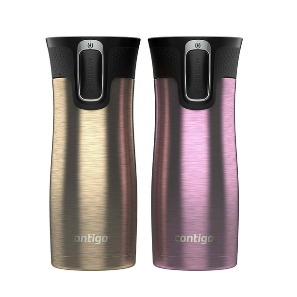 Contigo AUTOSEAL West Loop Vacuum-Insulated 16 oz. Stainless Steel Travel  Mug with Lid, 2 Pack - Samsclub.com