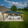 thumbnail image 2 of Backyard Discovery 20' x 20' Kingsport Cedar Carport/Gazebo, 2 of 14