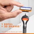 thumbnail image 9 of Gillette Fusion5 Men's Razor Cartridges, 16 ct., 9 of 11