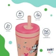 thumbnail image 5 of Zak Designs 12-oz. Stainless Steel Double-Wall Tumbler for Kids with Straw, 2-Piece Set, 5 of 6