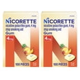 thumbnail image 1 of Nicorette Nicotine Gum, 2 mg or 4 mg, Fruit Chill Flavor, 200 Count, 1 of 9