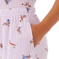 thumbnail image 5 of Member's Mark Women's Americana Notch Collar Short Sleeve and Short Pajama Set, 5 of 11