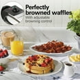 thumbnail image 5 of Hamilton Beach Durathon Ceramic Removable-Grid Belgian Waffle Maker, 5 of 9