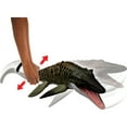 thumbnail image 3 of Jurassic World Rebirth Bite N Blast Mosasaurus Action Figure and Mini Dilophosaurus Toy, 3 of 6