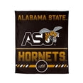 thumbnail image 1 of Logo Brands Alabama State Hornets 60"x70" Super Plush Blanket, 1 of 1