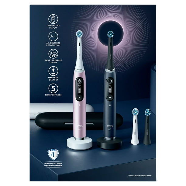 Oral-B iO Series 7 Professional Clean Electric Toothbrush, 2 pk