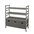 thumbnail image 4 of neatfreak 4-Tier Stackable Metal Storage Rack with Fabric Bins, 4 of 4