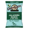 thumbnail image 1 of Great Lakes Kettle Cooked Jalapeño Ranch and Sea Salt Potato Chips, 22 oz., 1 of 4