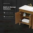 thumbnail image 5 of OVE Decors Juliette Vanity with Quartz Vanity Top and Rectangular Undermount Sink - Assorted Sizes Available, 5 of 12