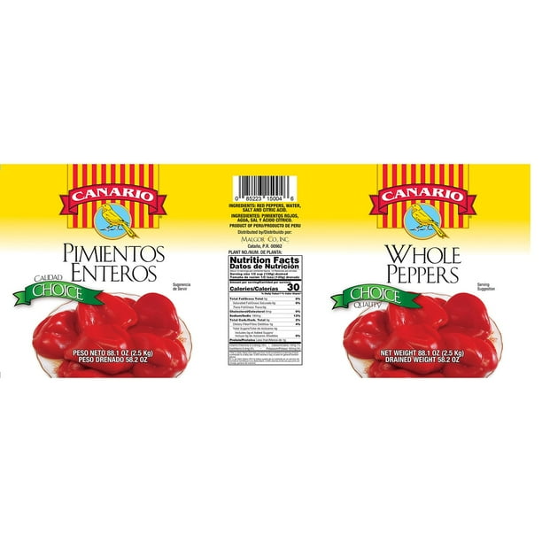 Canario Pimiento Morron, 88.1 oz. - Samsclub.com