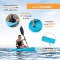 thumbnail image 5 of Lifetime Dash 6'6" Youth Sit-On-Top Kayak, Paddle Included, 5 of 17