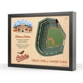 thumbnail image 1 of YouTheFan MLB 25-Layer Stadium View 3D Wall Art, 1 of 5