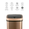 thumbnail image 5 of Nine Stars 3.2g Motion Sensor Trash Can, Assorted Colors, 5 of 7
