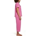 thumbnail image 2 of LOFT Notch Ladies Collar Capri Sleep Set, 2 of 5