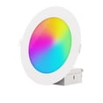 thumbnail image 1 of 4 In & 6in Wi-Fi Smart Slim Recessed LED Downlight 9W 810LM 6 Pack Light, 1 of 9