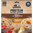 thumbnail image 4 of Quaker Instant Protein Oatmeal, Variety Pack, 20 ct., 4 of 6