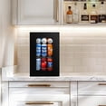 thumbnail image 2 of Frigidaire 0.6 cu. ft. Glass Door Compact Beverage Refrigerator, 2 of 10