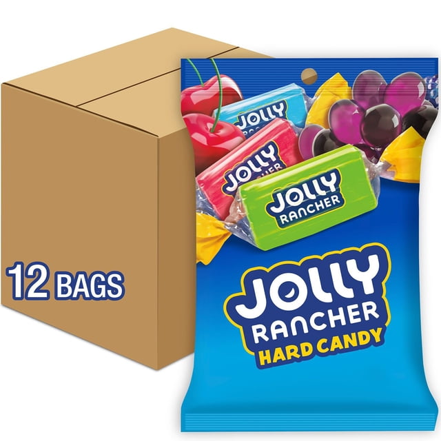 JOLLY RANCHER Original Fruit Flavored Hard Candy Bag, 7 oz., 12 ct.