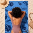 thumbnail image 2 of Logo Brands Tennessee Titans 38"x72" Beach Towel, 2 of 5
