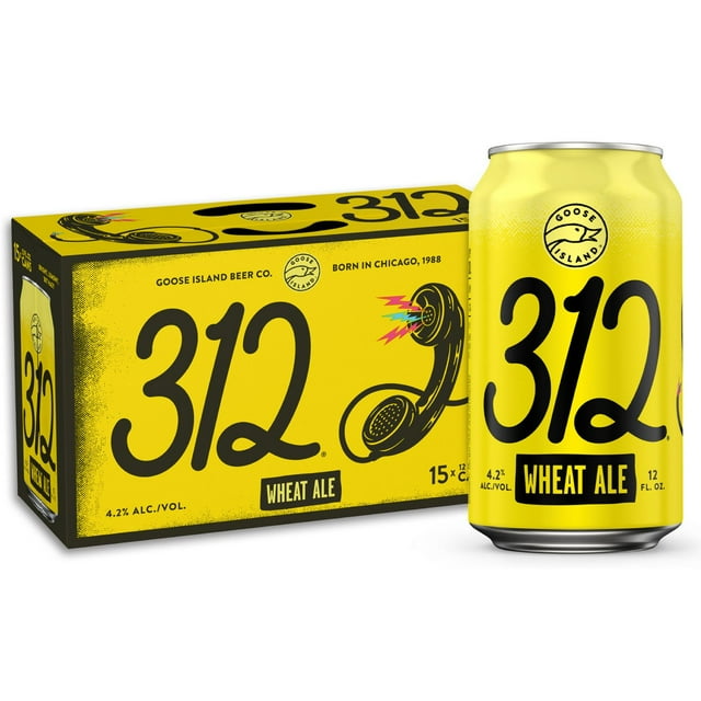 Goose Island 312 Urban Wheat Ale Beer, 12 fl. oz. can, 15 pk.