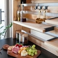 thumbnail image 8 of Backyard Discovery 48" Cedar Buffet Hutch Serving Station with Steel Countertop, 8 of 13